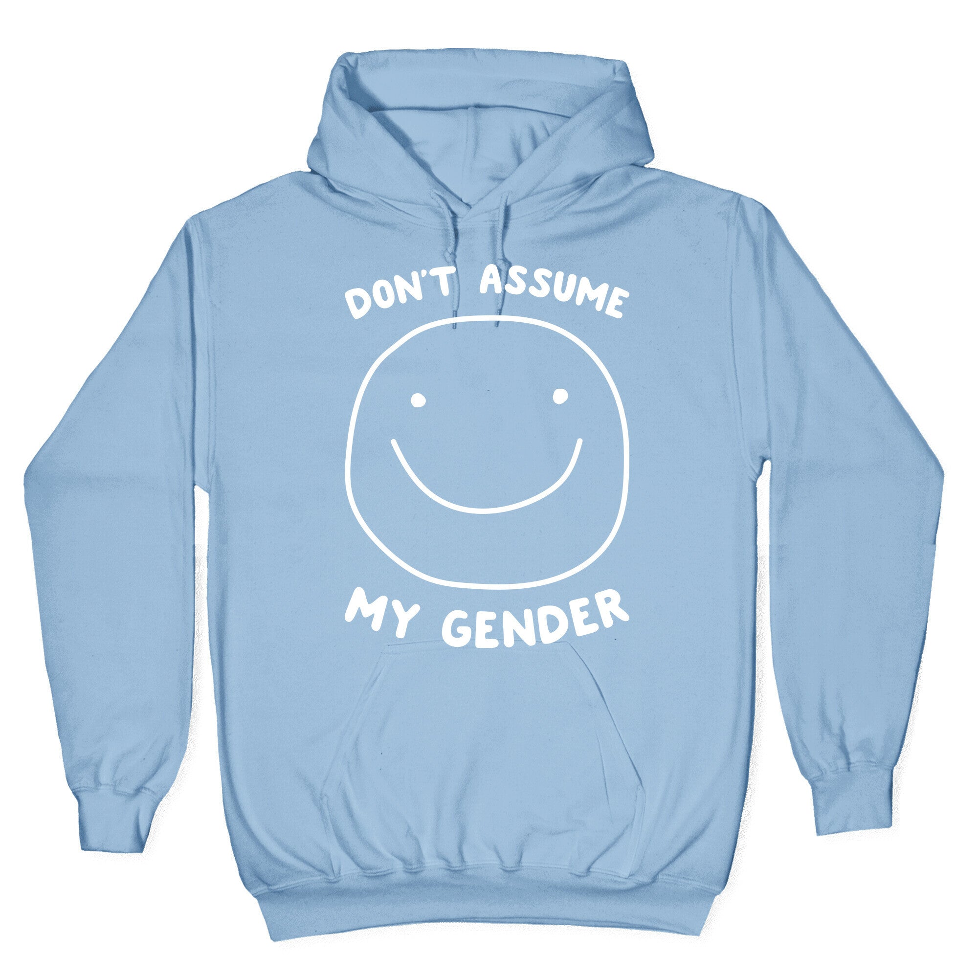 Don't Assume My Gender Hoodie